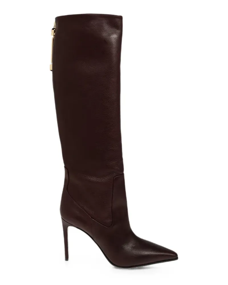 Dsquared2 Stiefeletten mit hohem Absatz - Braun Braun