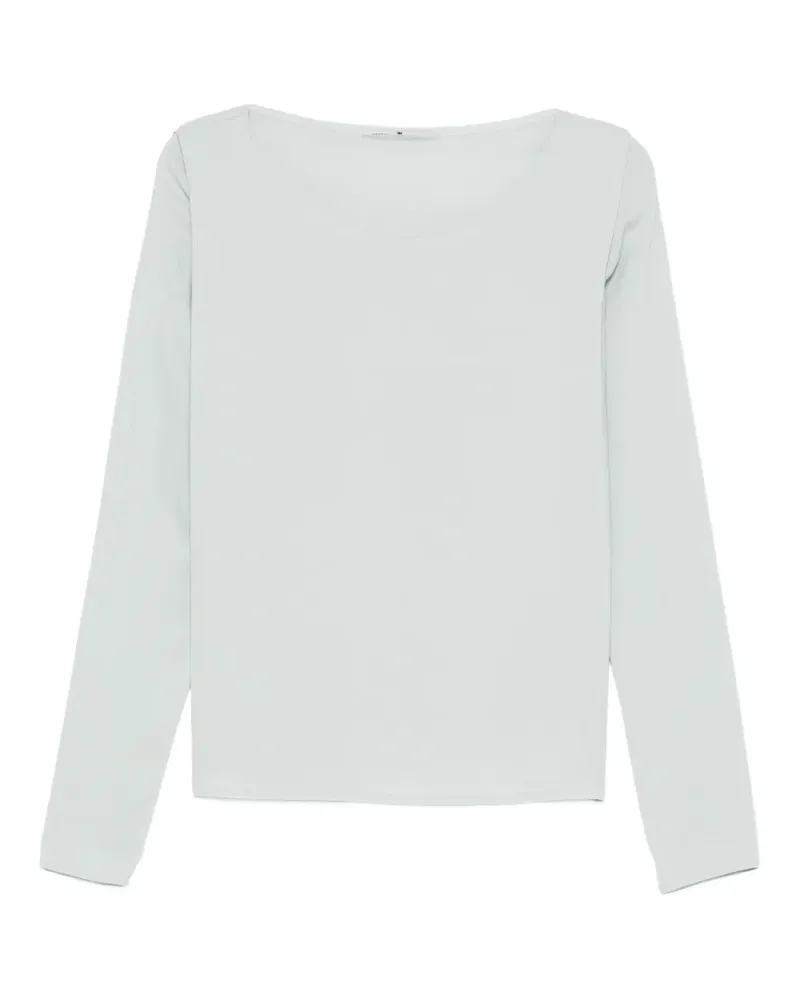 Ermanno Scervino Sweatshirt mit U-Boot-Ausschnitt - Blau Blau