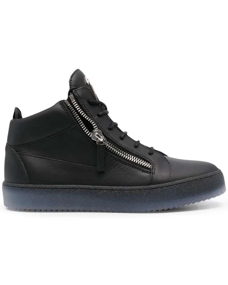 Giuseppe Zanotti Kriss High-Top-Sneakers - Schwarz Schwarz