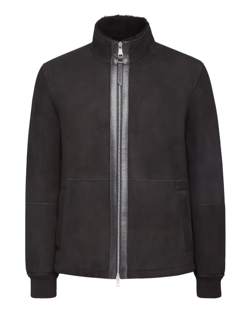Billionaire Jacke aus Faux Shearling - Schwarz Schwarz