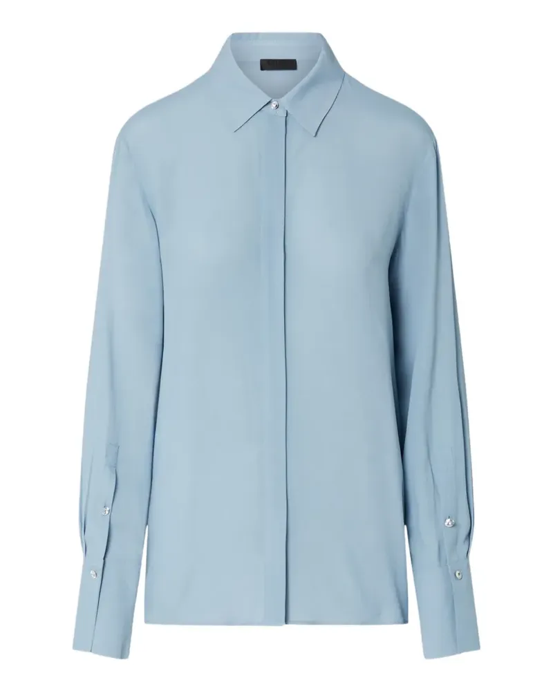 Liu Jo crepe de Chine shirt - Blau Blau