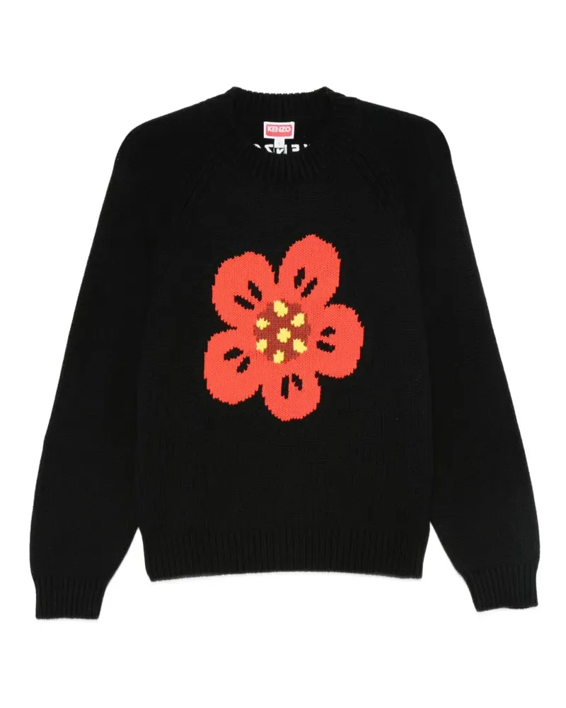 Kenzo Boke Flower Pullover - Schwarz Schwarz