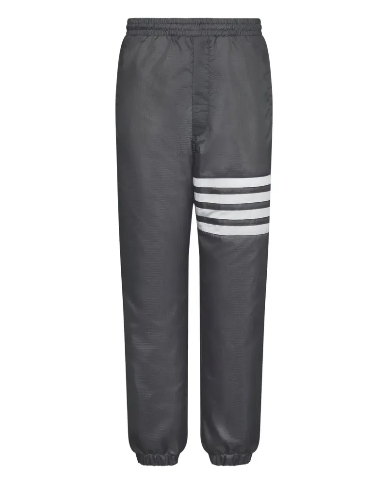 Thom Browne Jogginghose mit Streifen - Grau Grau