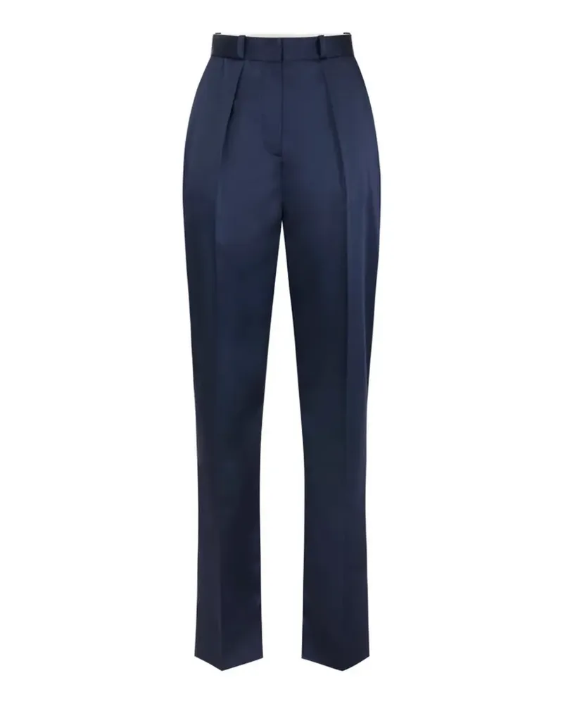 Elisabetta Franchi stretch satin trousers - Blau Blau