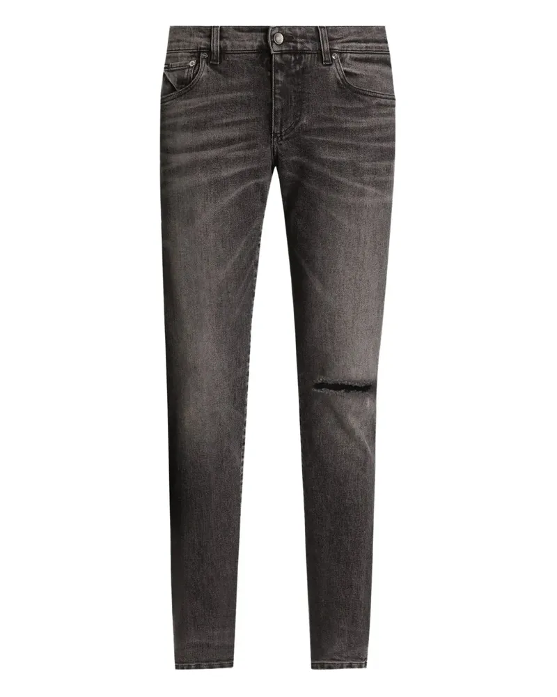 Dolce & Gabbana Jeans mit Distressed-Detail - Grau Grau