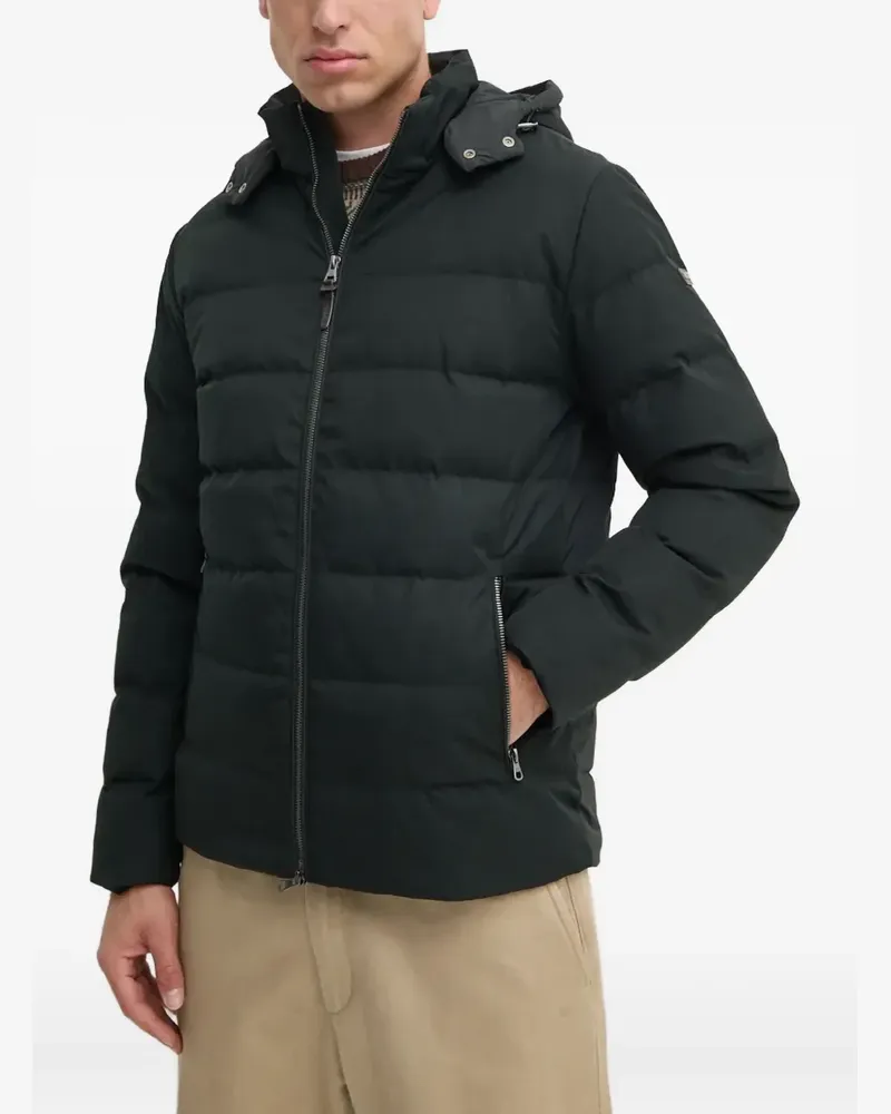 Hackett Kapuzenjacke mit Reißverschluss - Schwarz Schwarz