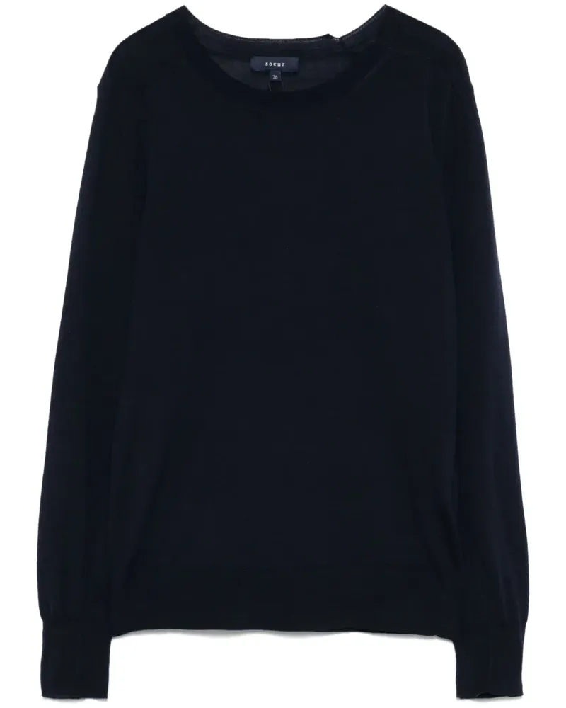 Soeur Aussie Pullover - Blau Blau