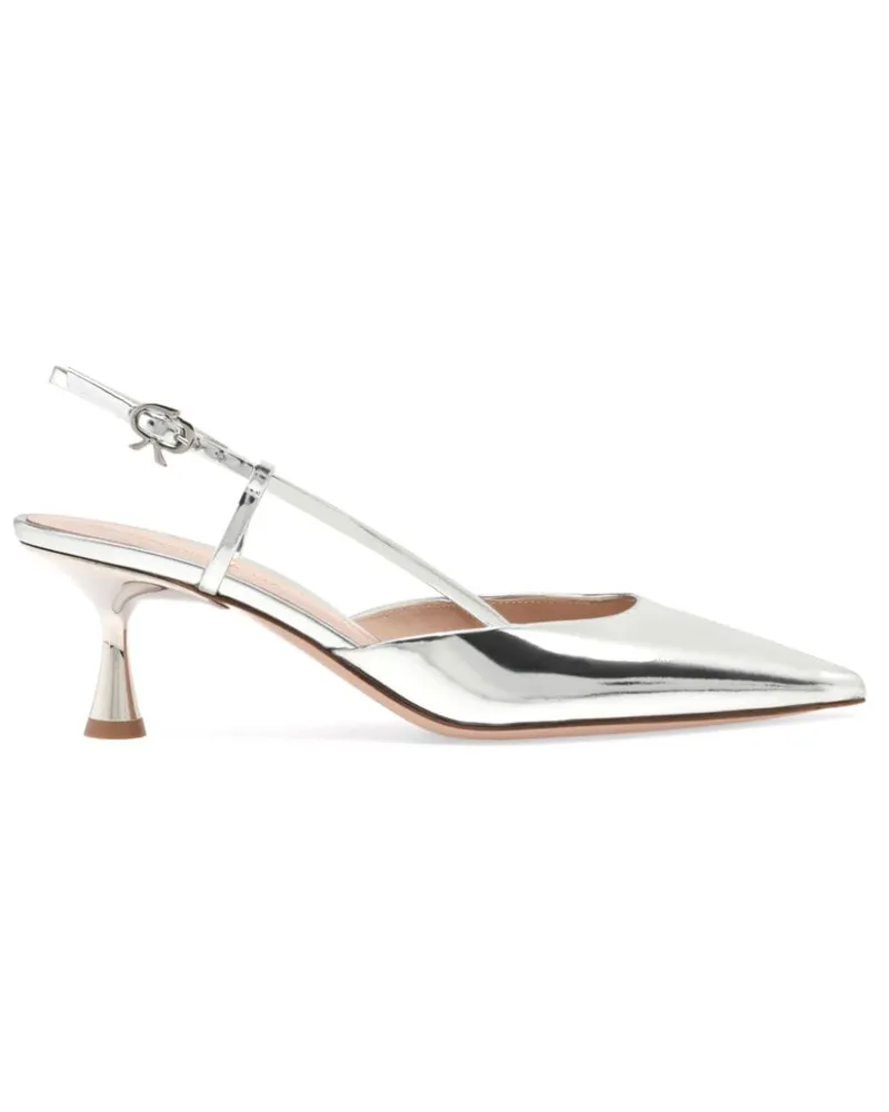 Gianvito Rossi Ascent Pumps 55mm - Silber Silber