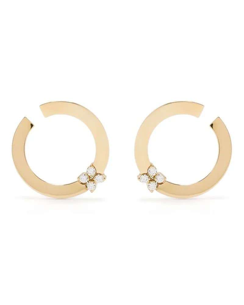 Roberto Coin 18kt Love in Verona Gelbgoldohrringe Gold