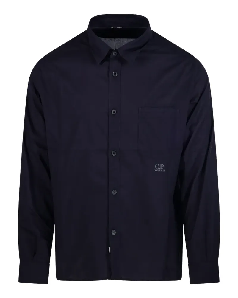 C.P. Company button chest-pocket shirt - Blau Blau