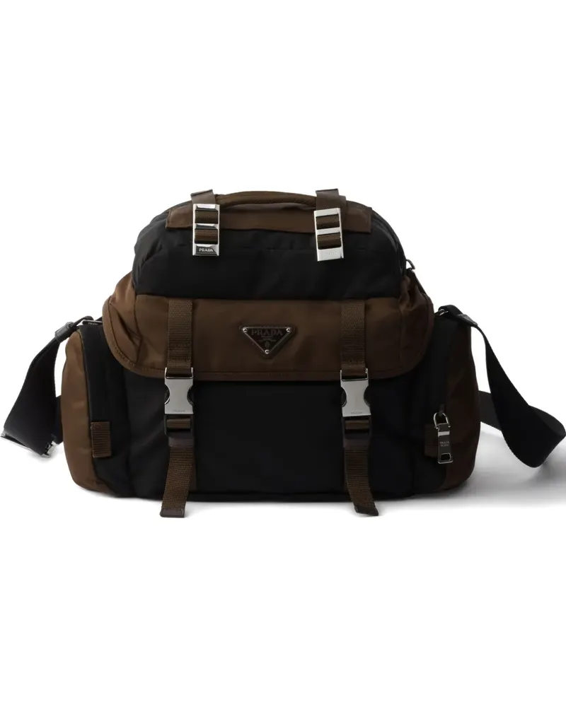 Prada padded buckled shoulder bag - Schwarz Schwarz