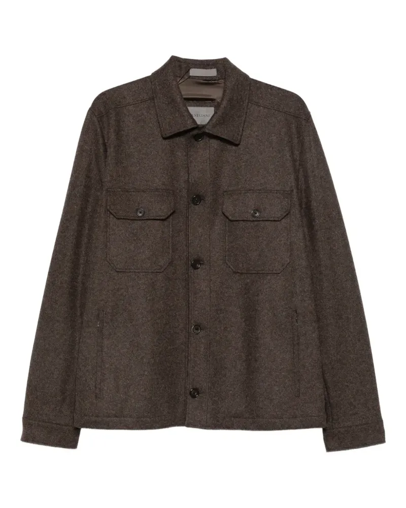 Corneliani Jacke mit Knöpfen - Braun Braun