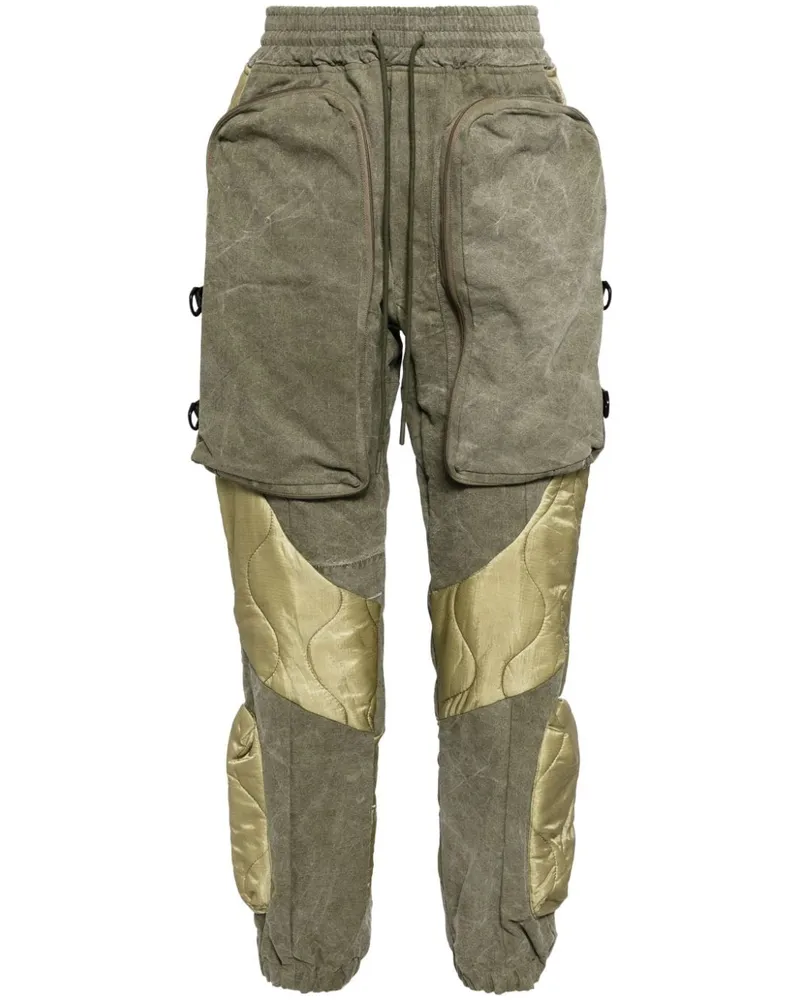 READYMADE Gefütterte Cargohose Grün