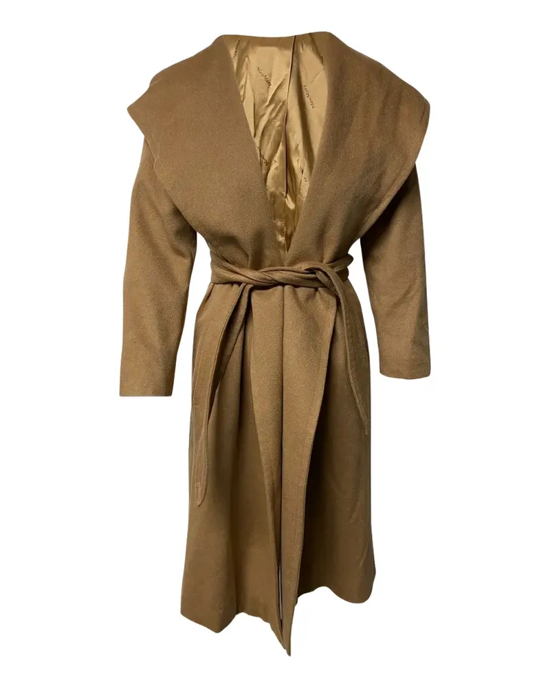 Max Mara hooded cashmere coat - Braun Braun