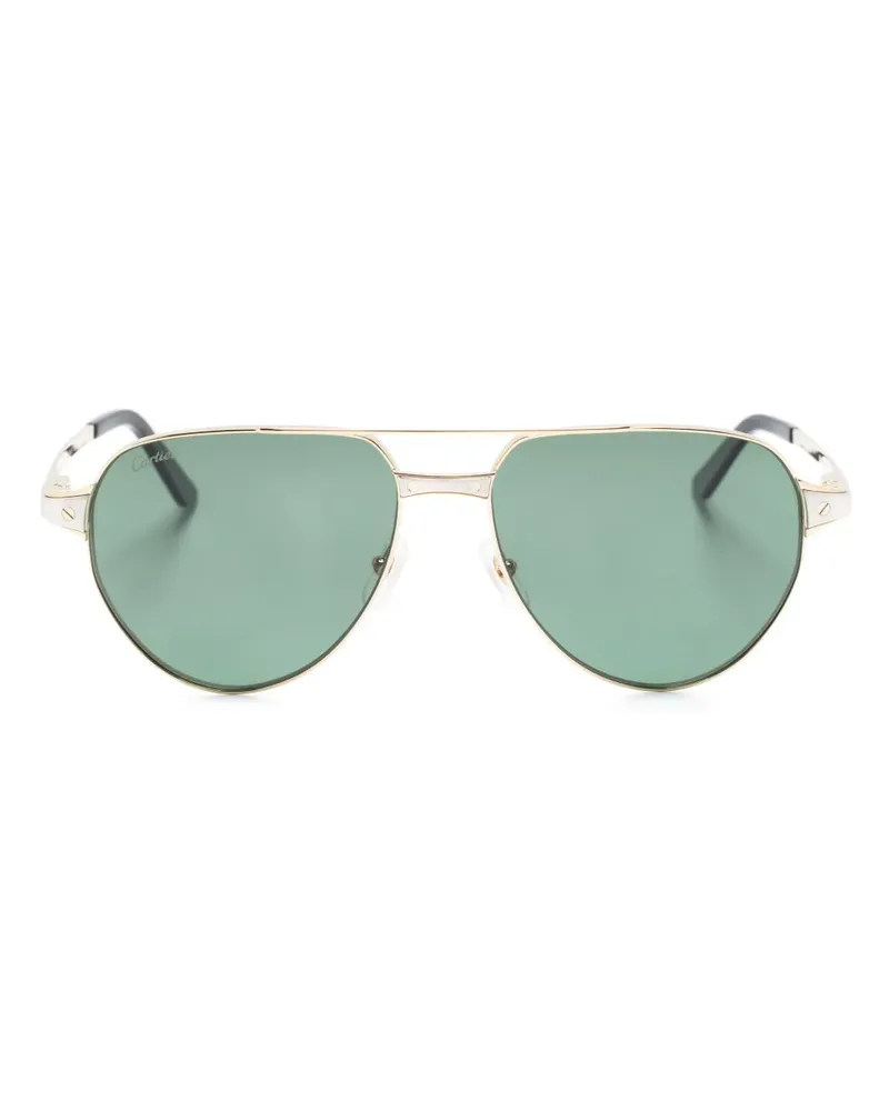 Cartier Santos de Cartier Pilotenbrille - Gold Gold