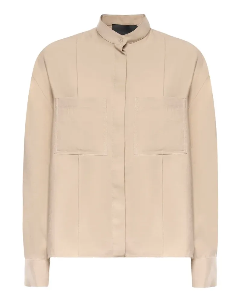 Dondup chest-pocket shirt - Nude Nude