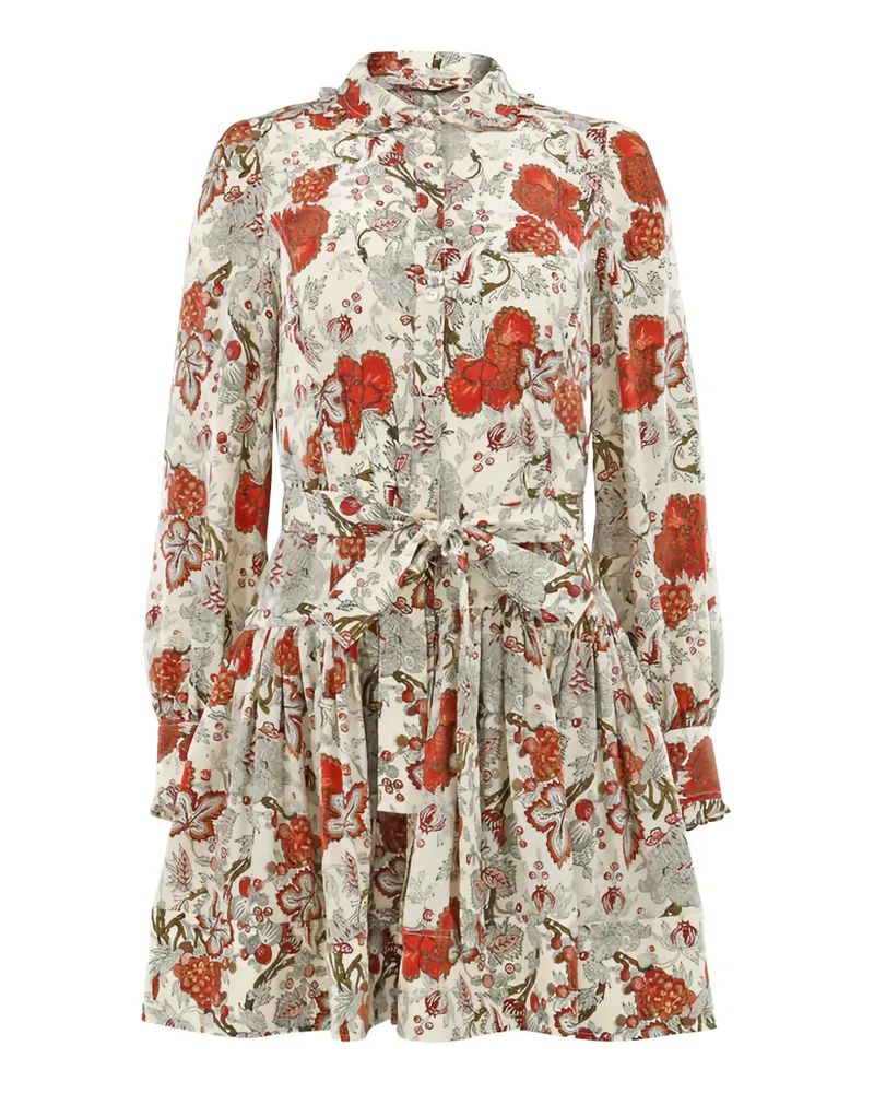 Ulla Johnson Gerüschtes Simona Minikleid - Nude Nude