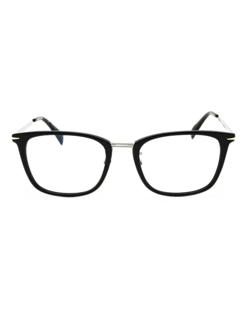 EYEWEAR by DAVID BECKHAM Brille mit eckigem Gestell - Schwarz Schwarz