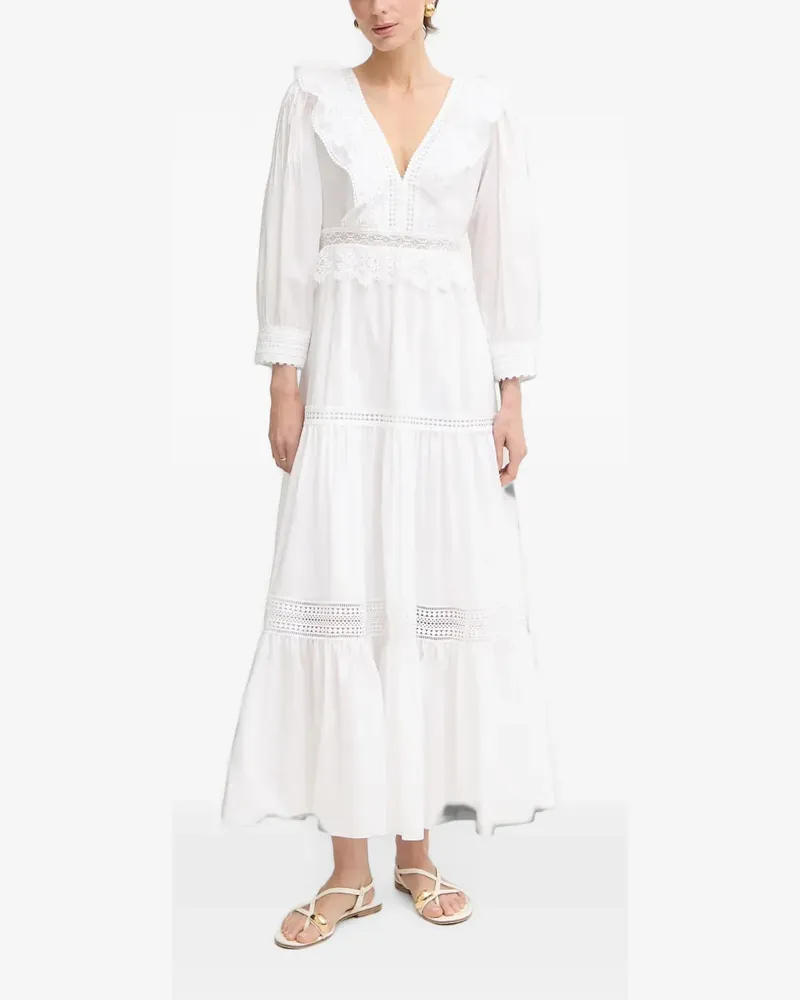 Luisa Spagnoli Processo maxi dress - Weiß Weiß