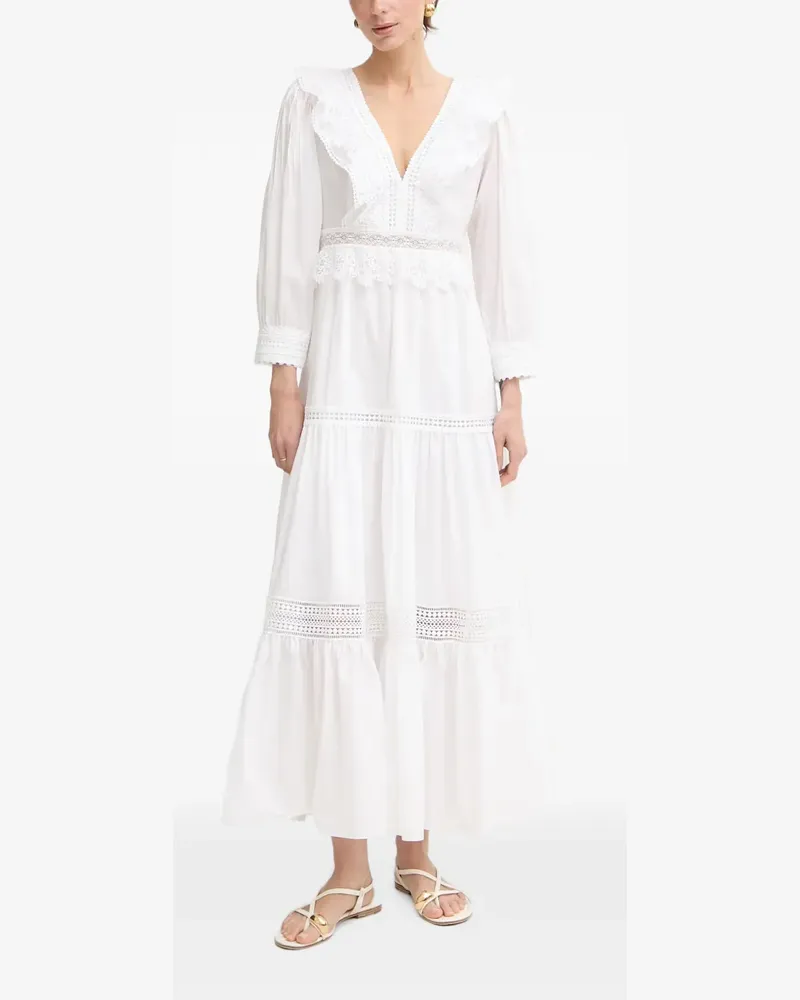 Luisa Spagnoli Processo maxi dress - Weiß Weiß