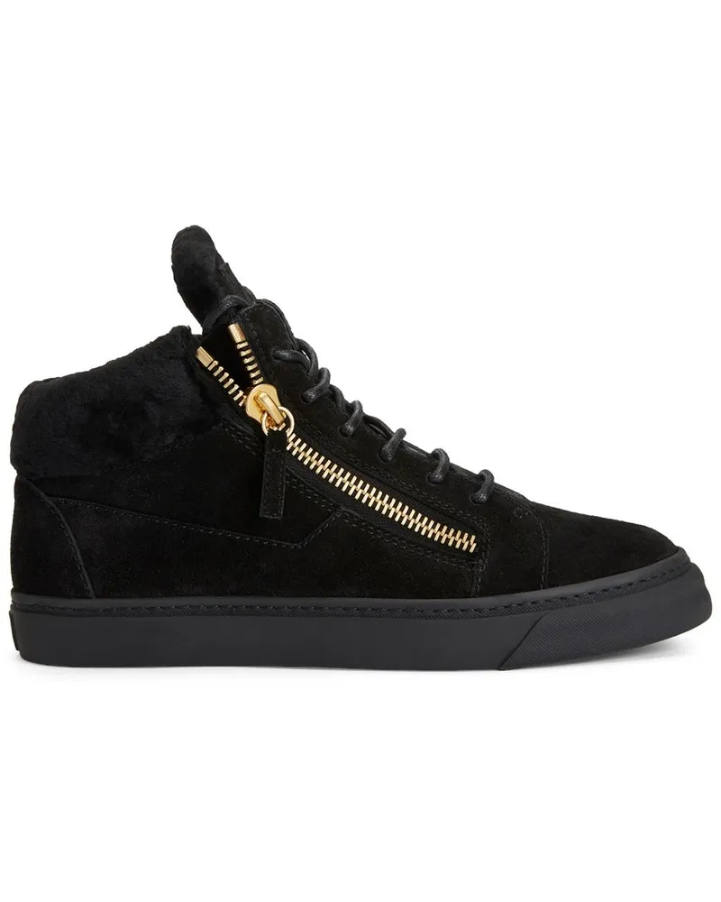 Giuseppe Zanotti Kriss High-Top-Sneakers Schwarz