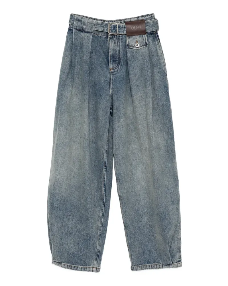 Loewe Ausgeblichene Jeans - Blau Blau