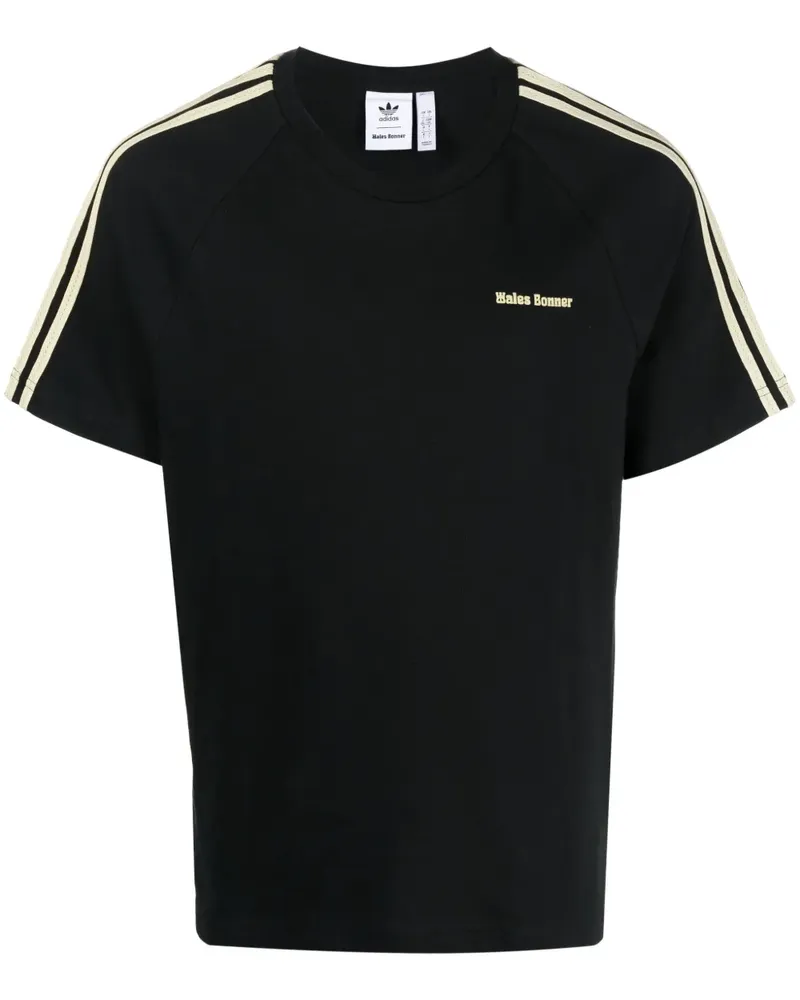 adidas x Wales Bonner T-Shirt aus Bio-Baumwolle - Schwarz Schwarz