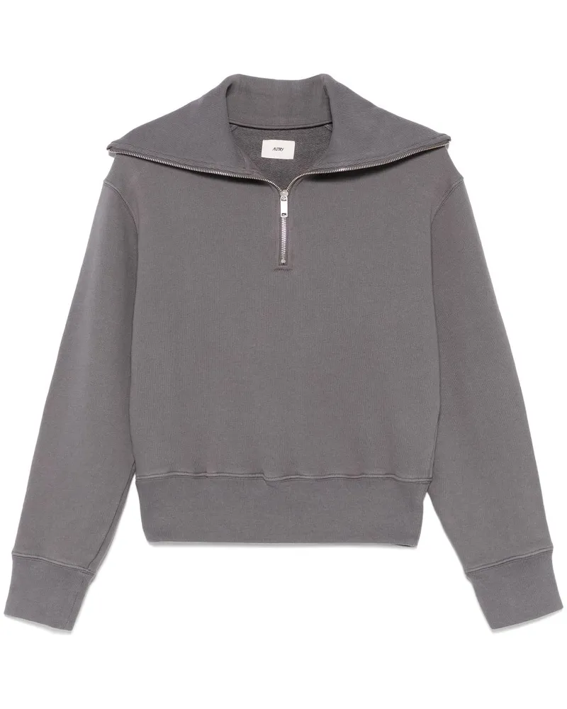 AUTRY Sweatshirt mit Reißverschluss - Grau Grau