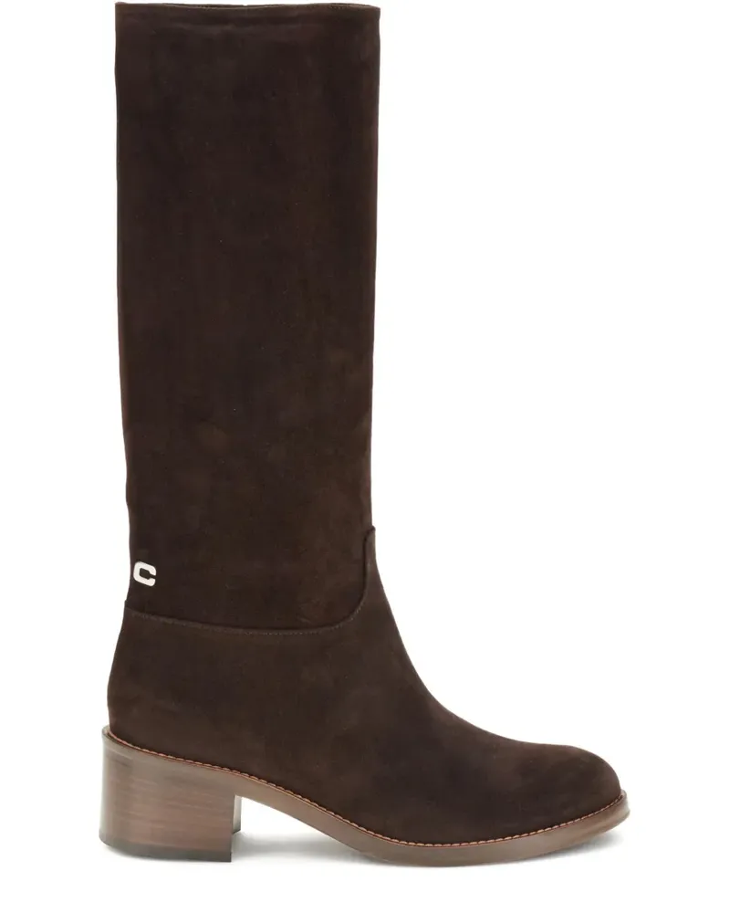 Carel Brighton Wildlederstiefel mit Reißverschluss 50mm - 30 30