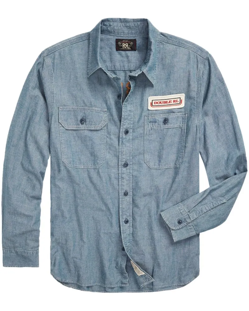 Ralph Lauren Chambray-Hemd - Blau Blau