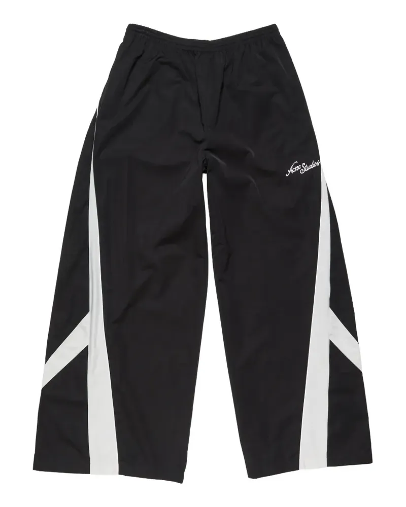 Acne Studios Hose aus Bio-Baumwolle - Schwarz Schwarz