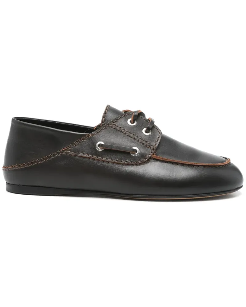 Sandro Oxford-Schuhe aus Leder - Braun Braun