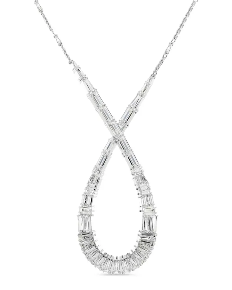 Swarovski Hyperbola Halskette mit Anhänger - Silber Silber