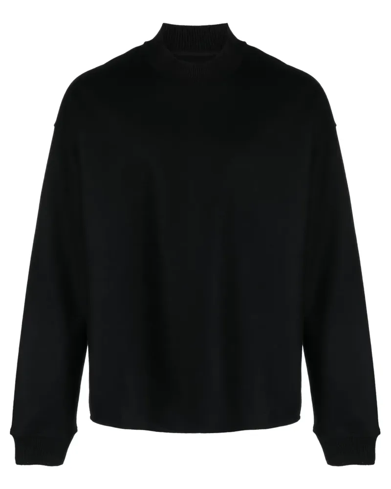 Jil Sander Pullover mit rundem Ausschnitt - Schwarz Schwarz