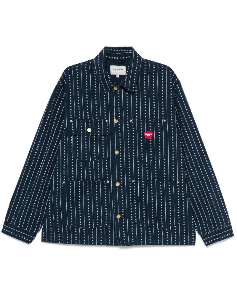 Carhartt WIP Drewe Chore Hemdjacke - Blau Blau