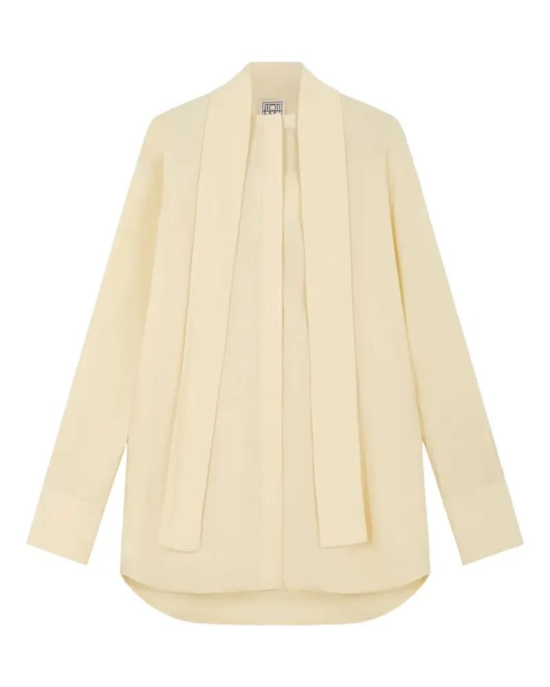 Totême Lavalliere Hemd - Nude Nude