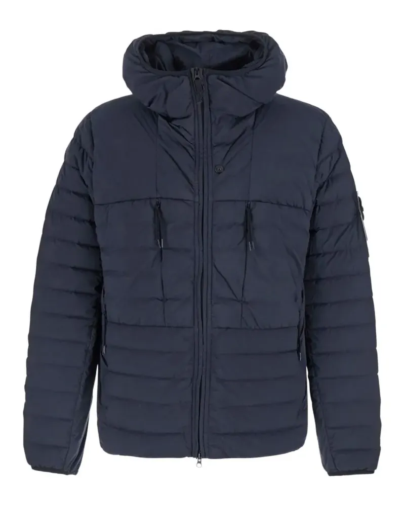 Stone Island 4100107 nahtlose Tunnel tc Daunenjacke aus Nylon - Blau Blau
