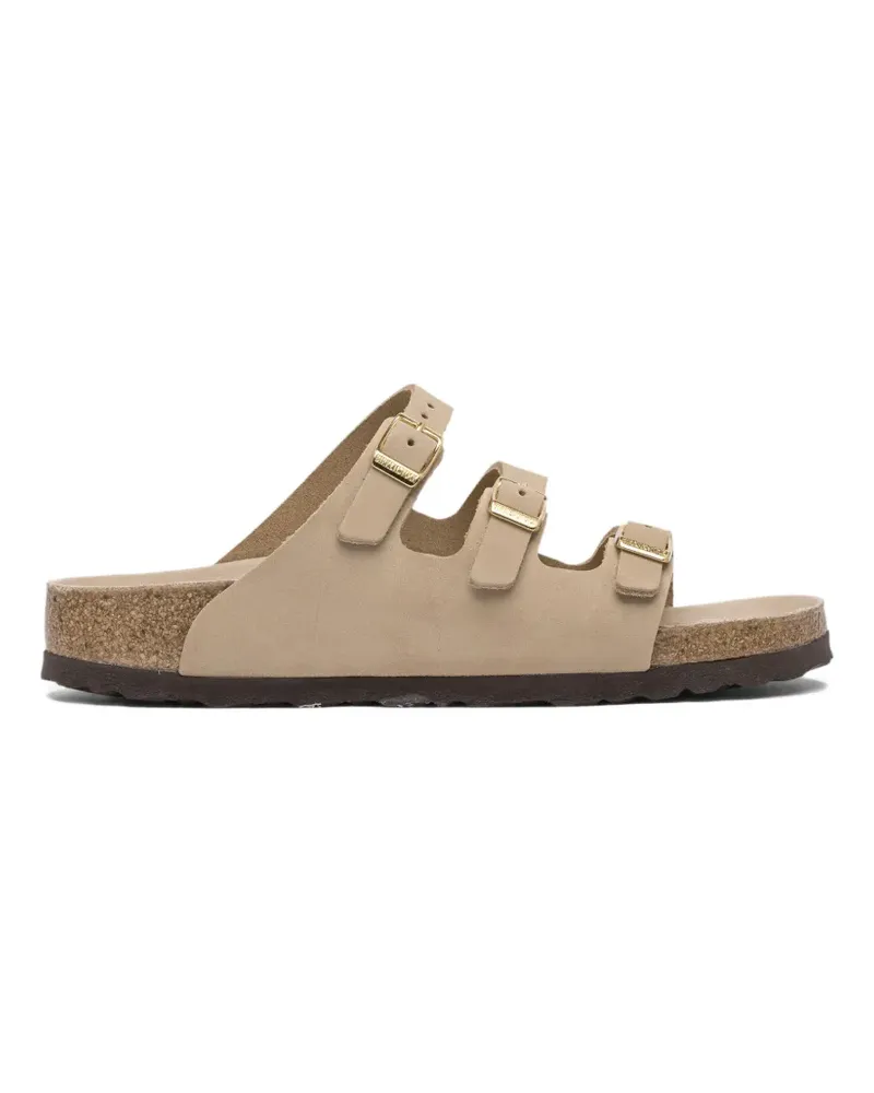 Birkenstock Florida buckle-strap sandals - Nude Nude