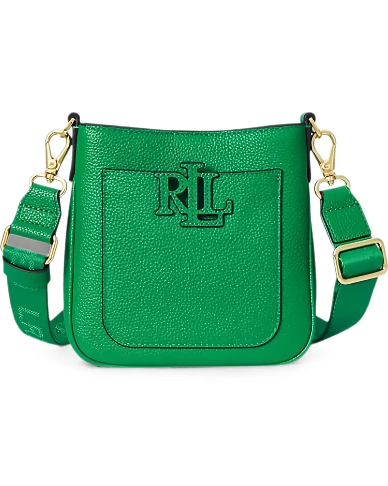 Ralph Lauren Cameryn logo-patch cross body bag - Grün Grün