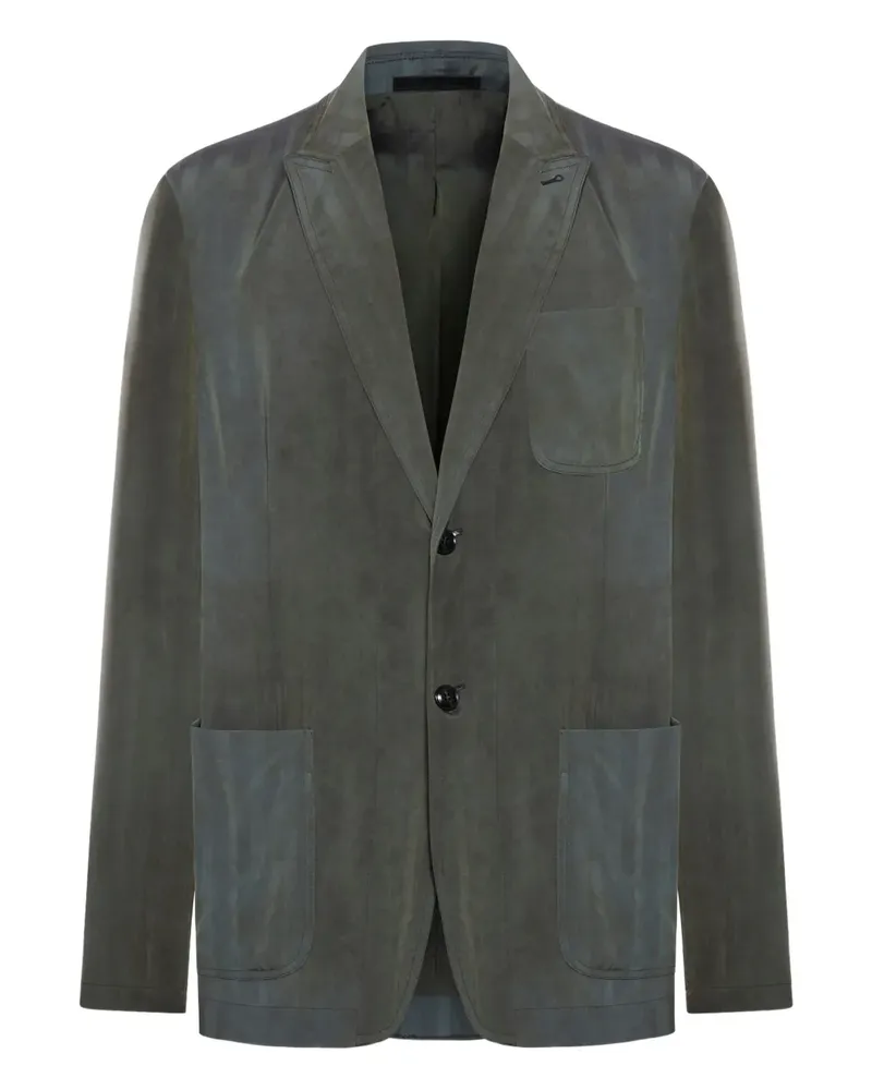 Giorgio Armani Einreihiges Sakko - Grün Grün