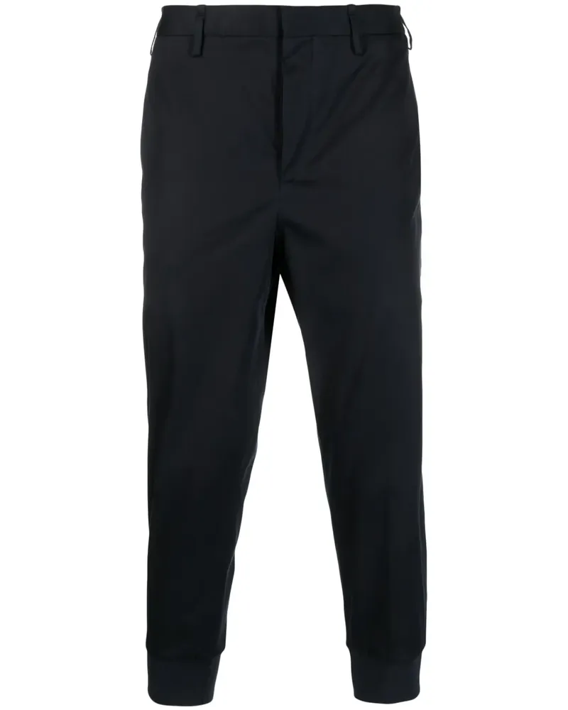 Neil Barrett Klassische Cropped-Chino - Blau Blau