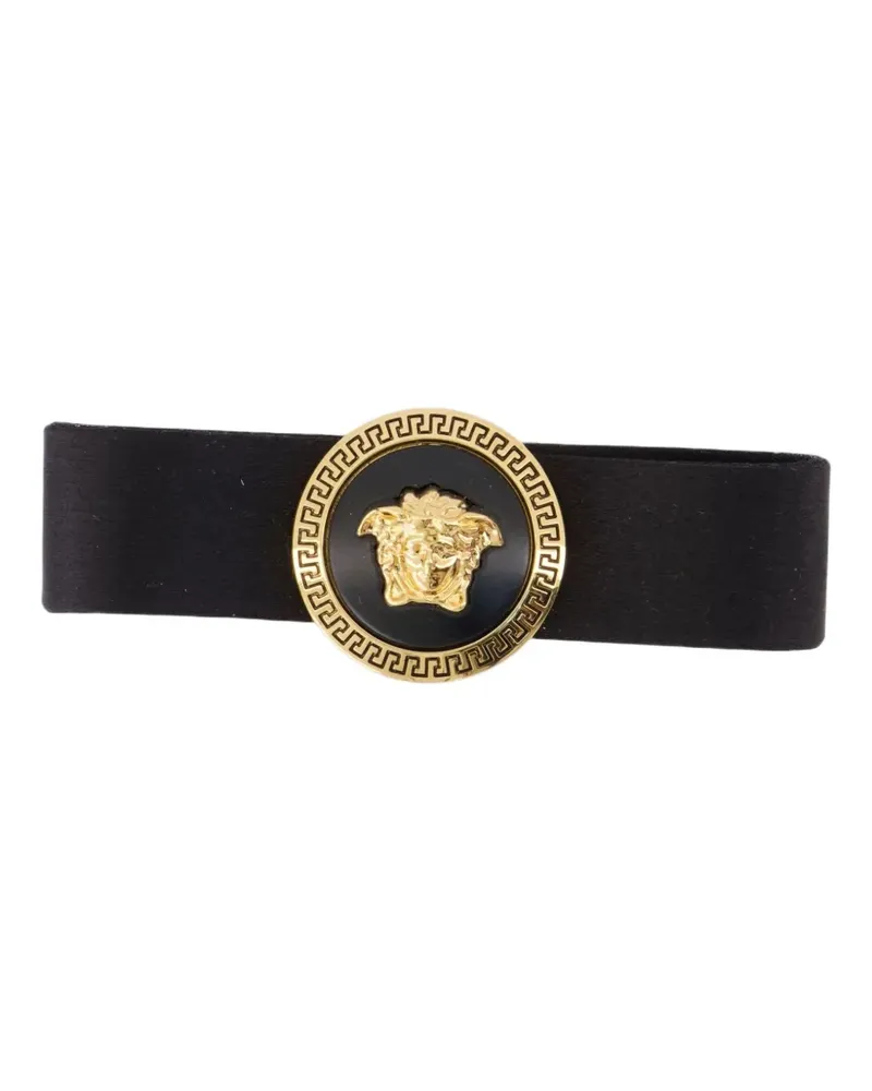 Versace Haarspange mit Medusa - Schwarz Schwarz