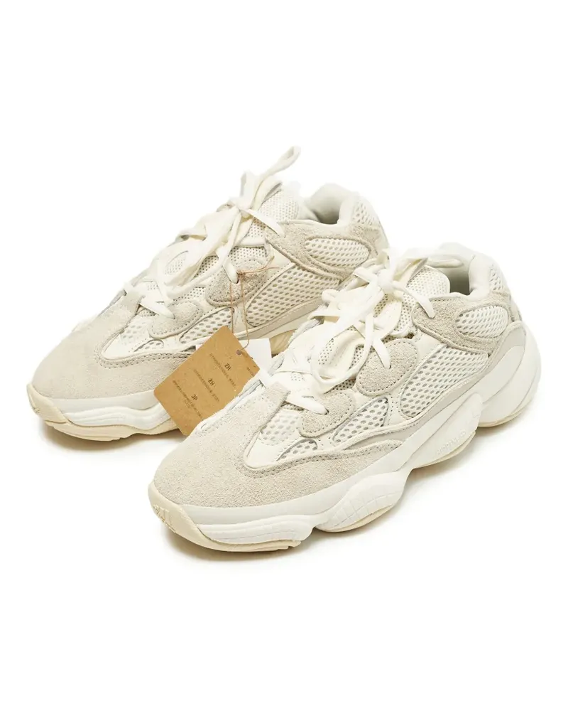adidas 500 mesh suede sneakers - Nude Nude