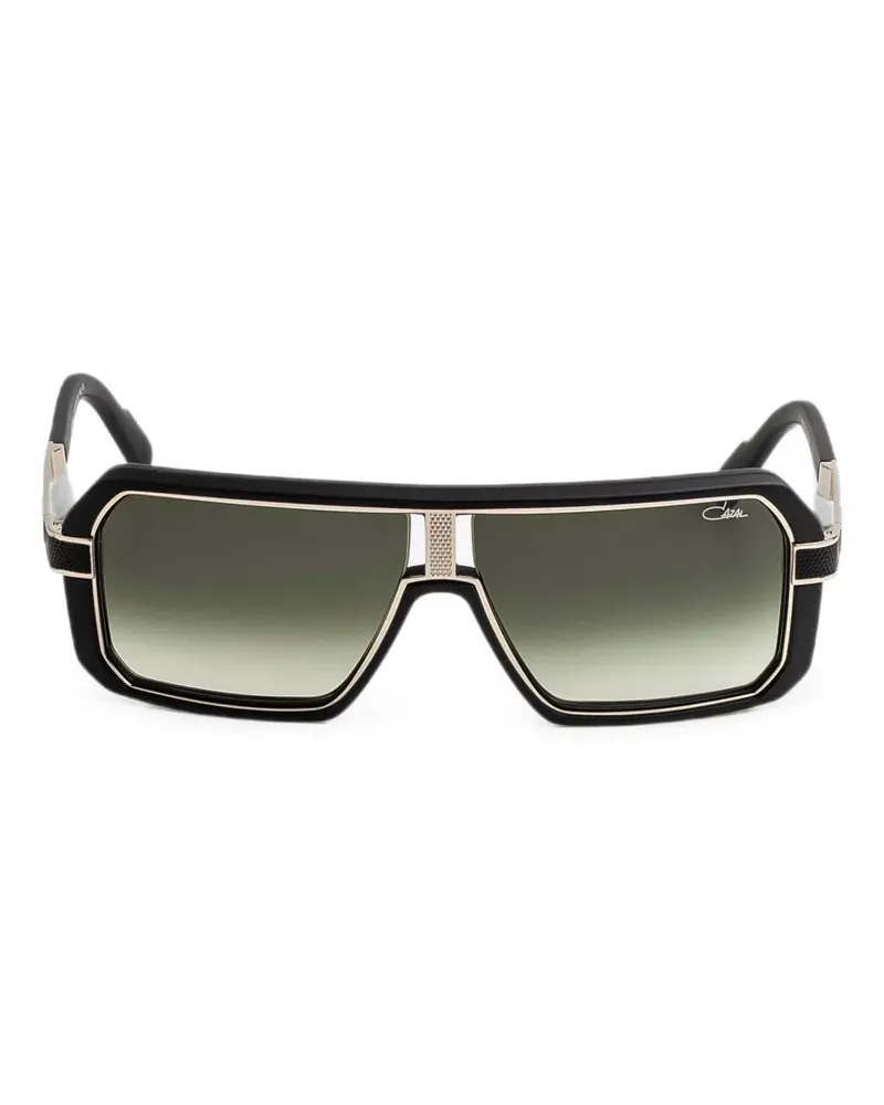 CAZAL 8053 Sonnenbrille mit geometrischem Gestell - Schwarz Schwarz