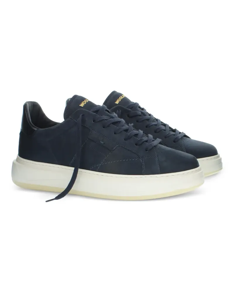 Woolrich Sneakers mit Wildledereinsätzen - Blau Blau