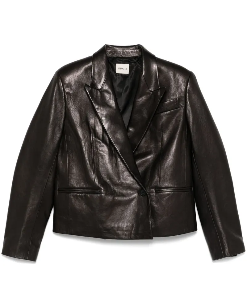 KHAITE Tonni Blazer - Schwarz Schwarz