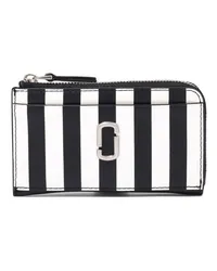 Marc Jacobs The Stripe Portemonnaie Schwarz