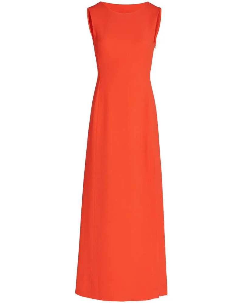 Giambattista Valli Maxikleid aus Krepp - Rot Rot