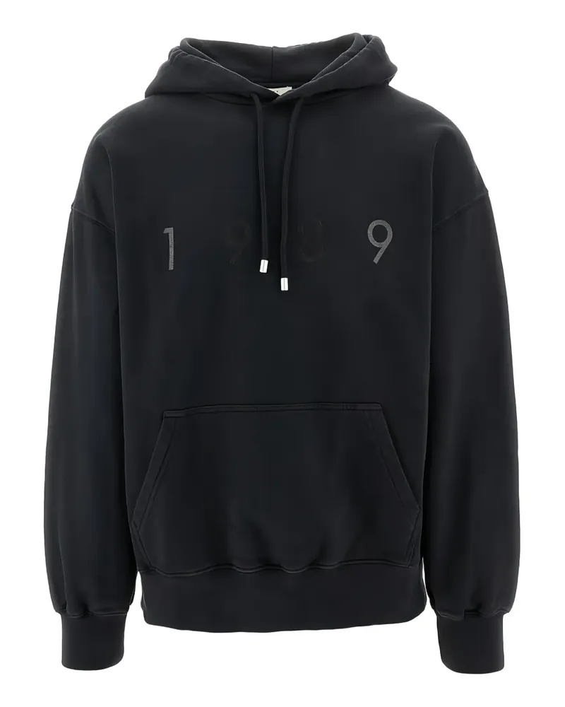 1989 STUDIO Hoodie mit Logo-Print - Schwarz Schwarz