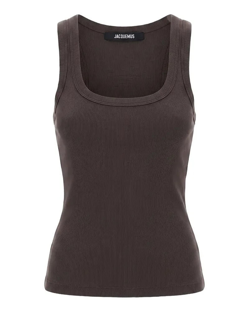 Jacquemus The Gros Grain Tanktop - Braun Braun